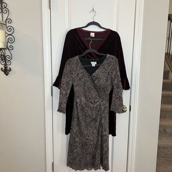 Motherhood Maternity Dresses & Skirts - Motherhood Maternity Dress Medium Set Of 2